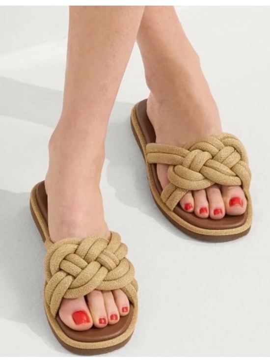 Rothy's Shoes - NWOT Rothy's The‎ Summer Sandal in Golden Sun Size 12